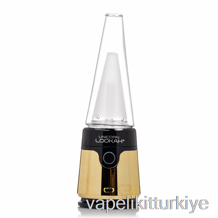 Vape Türkiye Lookah Unicorn Kraliyet Altın